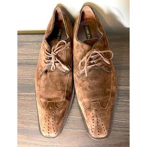 Mezlan suede dress shoes men’s size 13